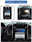 Autostereo Tesla style Car No DVD Player GPS Navigation For Ford F150 2015-2018 car multimedia player tape recor