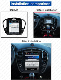Px6 Tesla Style Gps Navigation For Car Nissan Juke / Infiniti Esq 2010+ Radio Tape Recorder