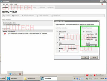 Full Set  Vocom vocom Pro With CF30 Laptop TT 2.3 Software PTT 2