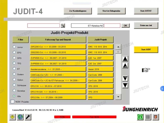 Auto Forklift Scanner Tool Linde Canbox Doctor Pathfinder Judit-4 Jeti Sh Jeti Et Hyster Yale Pc With Touch Cf 53 Laptop