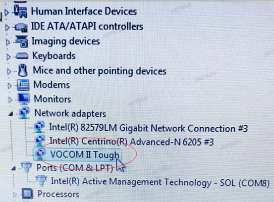 VOCOM II 88894000 INTERFACE J1708 CAN FD J1939 FORvocom ORIGINAL VOCOM II AUTOMOTIVE ETHERNET PROTOCOL SUPPORT