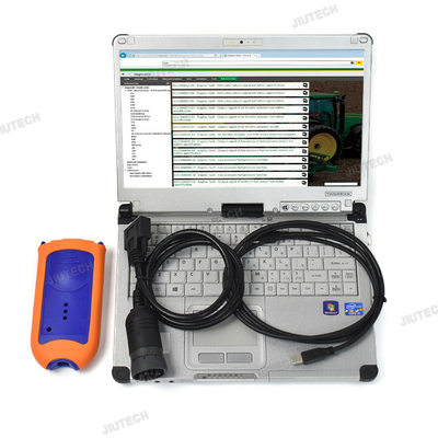 For EDL V2 EDLSCAN Electronic Data Link Diagnostic Adapter Construction Agriculture Equipment Engine Service ADVISOR