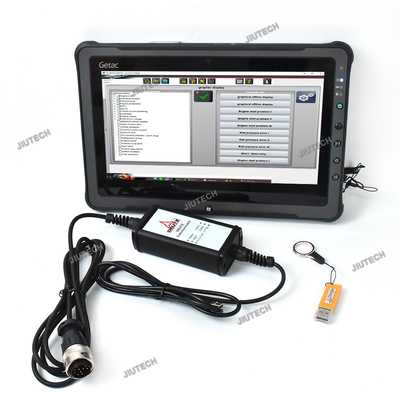 Ready to use F110 Tablet +For Deutz Communicator OBD Adapter with SerDia Software For SerDia 2010 diagnostic and program