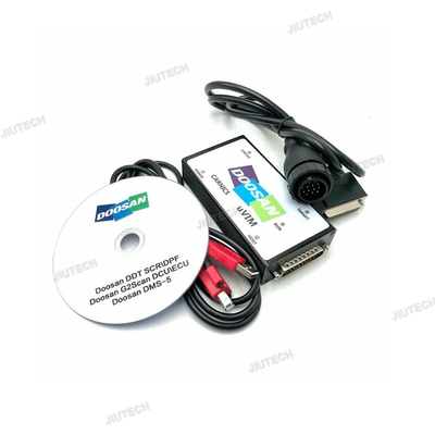 CF54 Laptop + For Doosan Diagnostic Tool DOOSAN Uvim Engine Fault Detector DDT SCR DPF DCU ECU Excavator Scanner Tool