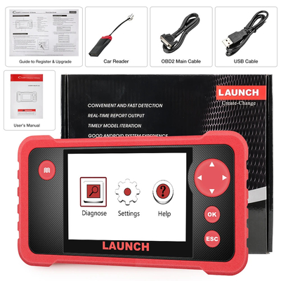 2024 New - LAUNCH X431 CRP123 V2.0 Car Diagnostic Tools Auto OBD2 ABS SRS Airbag Engine AT Auto Diagnostic Scanner Free