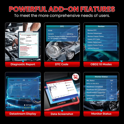 2024 New - LAUNCH X431 CRP123 V2.0 Car Diagnostic Tools Auto OBD2 ABS SRS Airbag Engine AT Auto Diagnostic Scanner Free