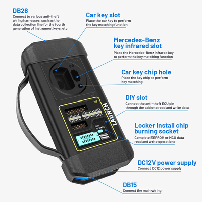 LAUNCH X431 X-PROG 3 Key Programming Immobilizer Programmer Car Key Programmer Tool XPROG3 For X431 V PRO3S+ PAD V / VII