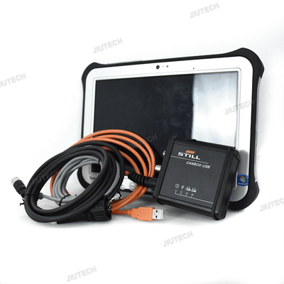 2023 Original For Still Forklift Diagnose Tool Canbox With Software For STILL Forklift Scanner Tools With FZ G1 Tablet