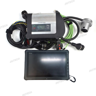 Ready To Work MB Star C4 With F110 tablet installed SSD 2024 DAS Xent DTS Best Sd Connect C4 For Truck Car Diagnosti