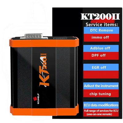 KT200 II Full Version Add New License TCU Ecu Programmer Maste Support Multiple Protocols Bench OBD BDM KT200 2 Tool