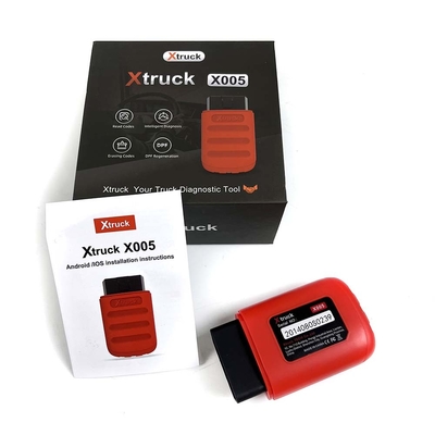 Xtruck X005 Intelligent Diagnosis ECU Reading AND Flashing support For SHAC-MAN SINOTRUK Dong-Feng FAW WEICHAI