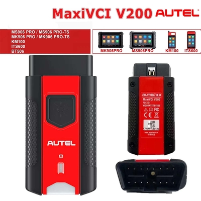 Autel MaxiVCI V200 Bluetooth Connector, Vehicle Communication Interface, Support CAN FD, Compatible with Autel KM100