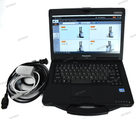 TruckTool 4.5 Universal Forklift Diagnostic Tool Suitable For Mitsubishi, ET, TCM, UNICARRIERS, ROCLA, and NICHIYU CF53