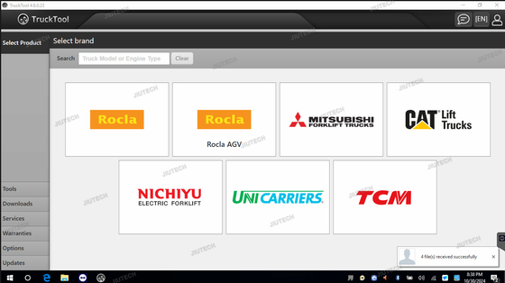 Universal Forklift Diagnostic Tool TruckTool For Resetting AGV Model Service Counter Wizard For MITSUBISHI, ET, TCM, UNI