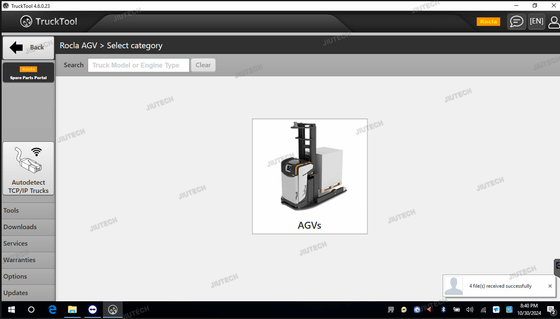 Universal Forklift Diagnostic Tool TruckTool For Resetting AGV Model Service Counter Wizard For MITSUBISHI, ET, TCM, UNI
