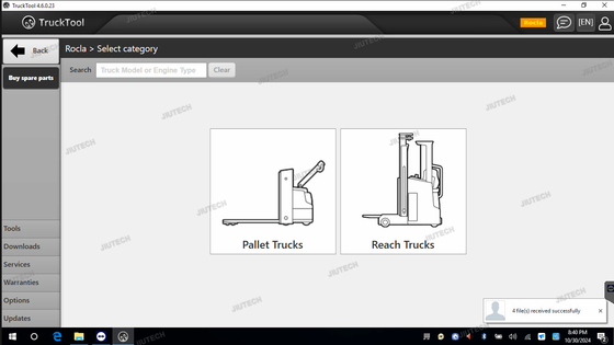 Universal Forklift Diagnostic Tool TruckTool For Resetting AGV Model Service Counter Wizard For MITSUBISHI, ET, TCM, UNI