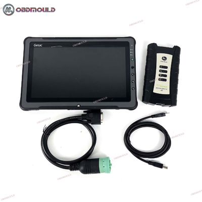 John Deere EDL V3 Adapter Agricultural Tractor Loader Construction Diagnostic Tool Kit with Getac F110 Tablet