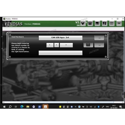 For AGCO diagnostic tool FENDT FENDIAS Latest Software Support AGCO Canusb tool