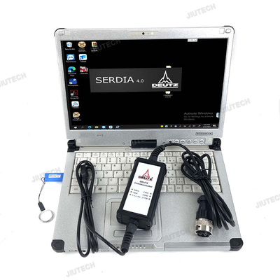 NEW For Deutz Serdia4.0 Decom Diagnostic Kit EMR6 Diesel Generator Controllers Tractor Programming Tool+CF C2 Laptop