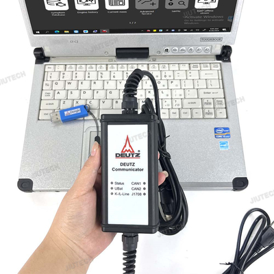NEW For Deutz Serdia4.0 Decom Diagnostic Kit EMR6 Diesel Generator Controllers Tractor Programming Tool+CF C2 Laptop