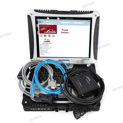 CF19 laptop For LINDE BT CanBox 3903605141 Pathfinder LSG LINDE forklift truck Diagnostic tool Linde BT USB Diagnostic