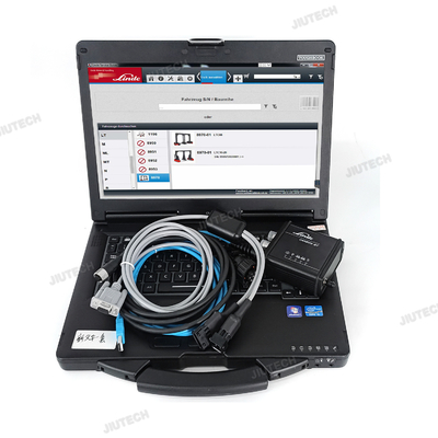 Forklift For Linde Canbox BT Pathfinder V3.4.5 Truck Diagnostic Kit Linde BT Canbox USB Diagnostic Tool with CF53 laptop