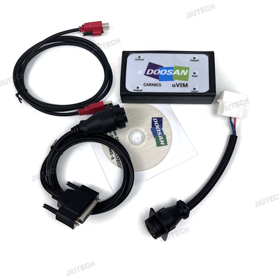 For Doosan UVIM Diagnostic Tool Excavator Forklift Engine Fault Scanner Detection Interface DDT CARNICS SCR DPF DCU ECU