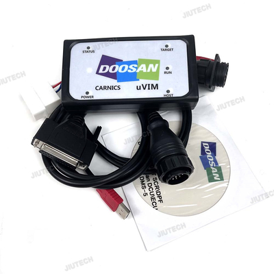For Doosan UVIM Diagnostic Tool Excavator Forklift Engine Fault Scanner Detection Interface DDT CARNICS SCR DPF DCU ECU