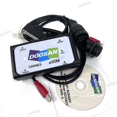 For Doosan UVIM Diagnostic Tool Excavator Forklift Engine Fault Scanner Detection Interface DDT CARNICS SCR DPF DCU ECU