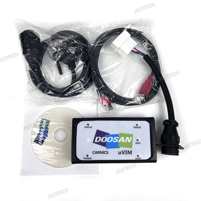 For Doosan UVIM Diagnostic Tool Excavator Forklift Engine Fault Scanner Detection Interface DDT CARNICS SCR DPF DCU ECU