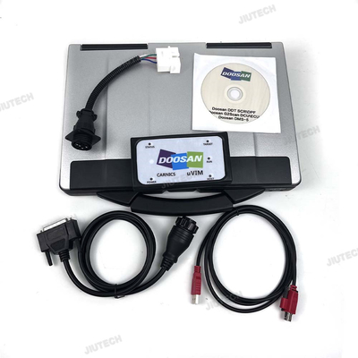 CF53 laptop for Doosan uVIM DMS-5 Forklift Excavator Construction Engine Analyzer Machine EOL System Diagnostic Tool