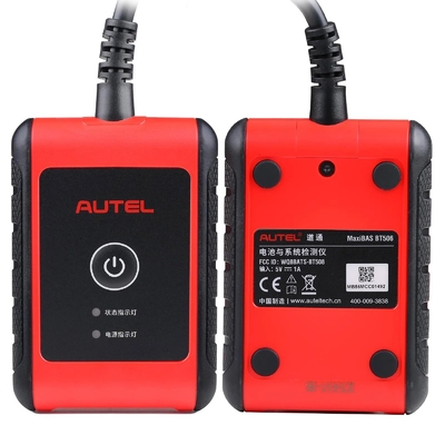 Autel MaxiBAS BT506 Auto Battery and Electrical System Analysis Tool Tester Works for iOS/ Android and Autel MaxiSys Tablet
