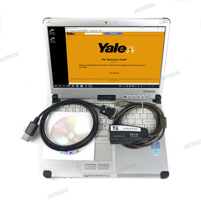 V4.99 For Yale Hyster+CF C2 Laptop PC Service Tool CAN USB Interface Diagnostic Cable Ifak Forklift Auto Diagnositc Tool