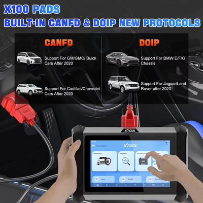 XTOOL X100 PADS 2024 Complete IMMO Key Programming Intelligent Anti-Theft Matching Tool All Systems 32 reset Car Diagnostic Tool