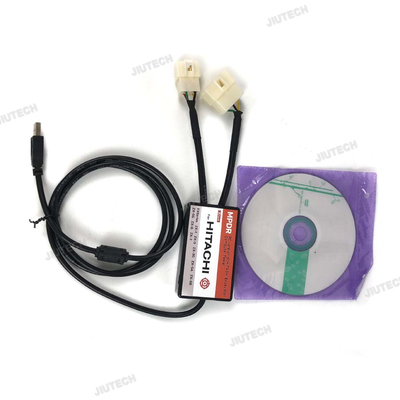 Scanner For Hitachi Excavator Diagnostic With Mpdr Software 3.9 And Data Cable For Zx-5a Zx-5b Zx-5g Also With Old Zx-1 Zx-3 Zw