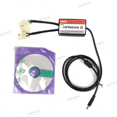 Scanner For Hitachi Excavator Diagnostic With Mpdr Software 3.9 And Data Cable For Zx-5a Zx-5b Zx-5g Also With Old Zx-1 Zx-3 Zw