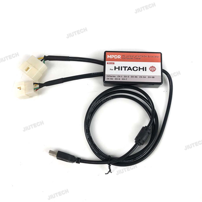 Scanner For Hitachi Excavator Diagnostic With Mpdr Software 3.9 And Data Cable For Zx-5a Zx-5b Zx-5g Also With Old Zx-1 Zx-3 Zw