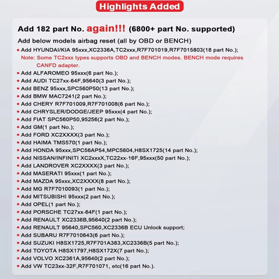 OBDSTAR P50 Airbag Reset+PINCODE Intelligent Airbag Reset Equipment Covers 91 Brands and Over 12200+ECU Part No.with P004