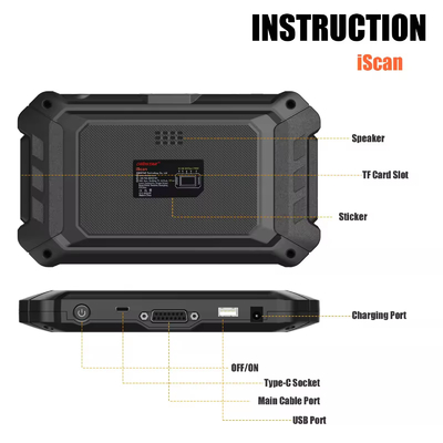 OBDSTAR iScan for MERCURY Marine Diagnostic Tablet with Special Functions Support G3/ DFI 2/ Optimax/ Seapro/ Verado/ 40HP-300HP
