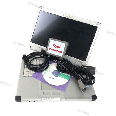 For Yanmar YEDST Diagnostic Tool With CFC2 Laptop Diesel Engine Yanmar Excavator Tractor Marine Generator Diagnostic Tools