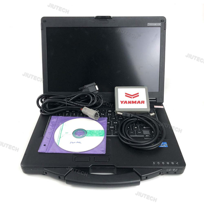 For YANMAR Diagnostic Service Tool For Yanmar Diesel Engine Agriculture Excavator Tractor Diagnostic Tool With CF53 Laptop