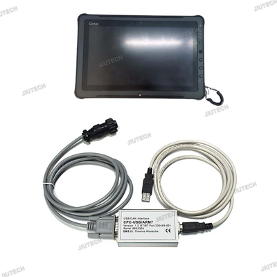 Forklift Diagnostic Tool For Toyota BTService Bases TruckCom USB/CAN Interface CPC-USB ARM7 BT 230489-001+F110 Tablet