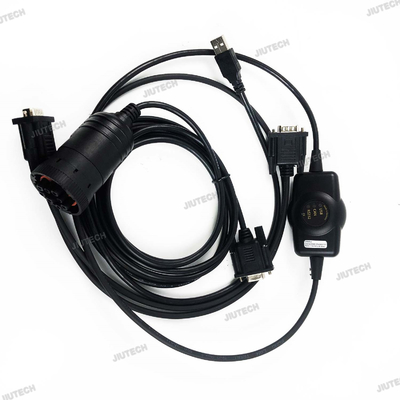 Diagnostic Tool To ECU/PRO/CANfox Interface+DB9 To 9-pin Deutsch Cable KADIAS For Liebherr Engines Diagnostic Kit With LiDIA