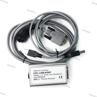 2025 For Toyota Bt Truckcom Canbox Cpc Usb Arm7 Forklift Truck Scanner Diagnostic Tool Can Interface Canbus Truckcom with Getac F110 tablet