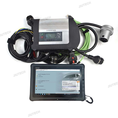 For Mercedes for Benz Car Truck Diagnostic Tool Mb Star C4 Obd2 Scanner Mb Actros Diagnostic Tool and F110 Tablet