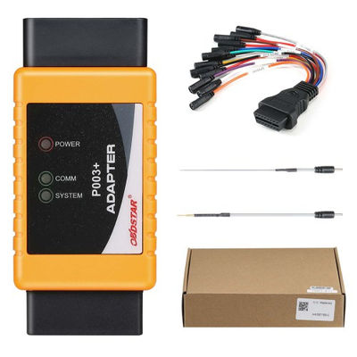 OBDSTAR DC706 ECU Tool Full Version Plus P003+ Adapter and ECU Bench Cables for Reading  ECU Data All by OBD or Bench Cars and Motocycles TCM clone