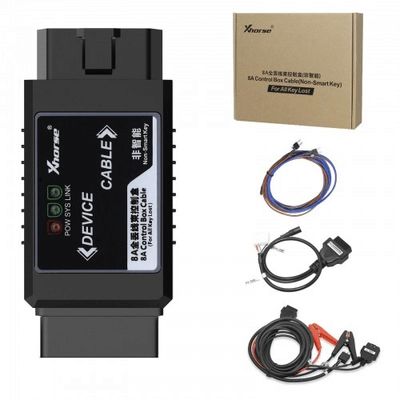 Xhorse VVDI Toyota 8A Non-Smart Key All Keys Lost Adapter Supports VVDI2, Key Tool Max+ Mini OBD Tool, Key Tool Plus