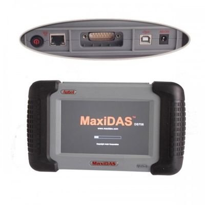 Original Autel MaxiDAS DS708 Spanish+English Version Wireless Scanner Support