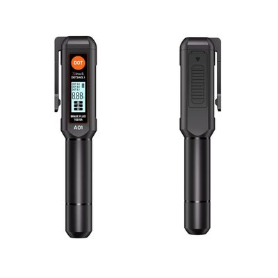 Digital Brake Fluid Tester with DOT3 DOT4 DOT5.1 Compatibility Automatic Sleep and Buzzer Alarm for Accurate Water Content Detection
