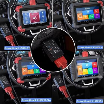 XTOOL M822 Key Programmer Adapter for Toyota 8A and Mercedes-Benz All Keys Lost Works With XTOOL X100 PAD3 X100 MAX and KC501 Programmer